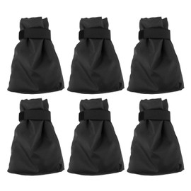 6pcs Tap Cover Thickened Freeze Protection Frost Protection Waterproof Outdoor Faucet Cover for Winter Black