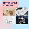 HTVRONT HTVRONT White Permanent Vinyl - 12" x65FT Glossy White
