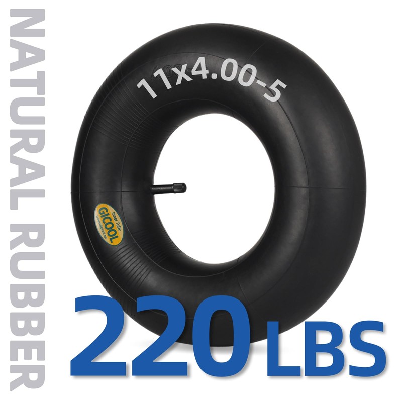 GICOOL 11x4.00-5 Replacement Inner Tube, 2 Pack with TR-13 Valve