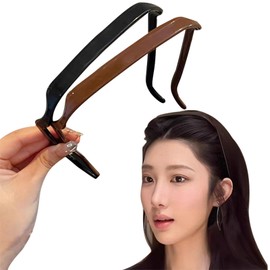 Invisible Headband, Curly Thick Hair Headband, Curly Thick Hair, Medium Headband, Squaer Headbands for Women, Headband Accessories for Women Men, Hairstyle Fixing Tool