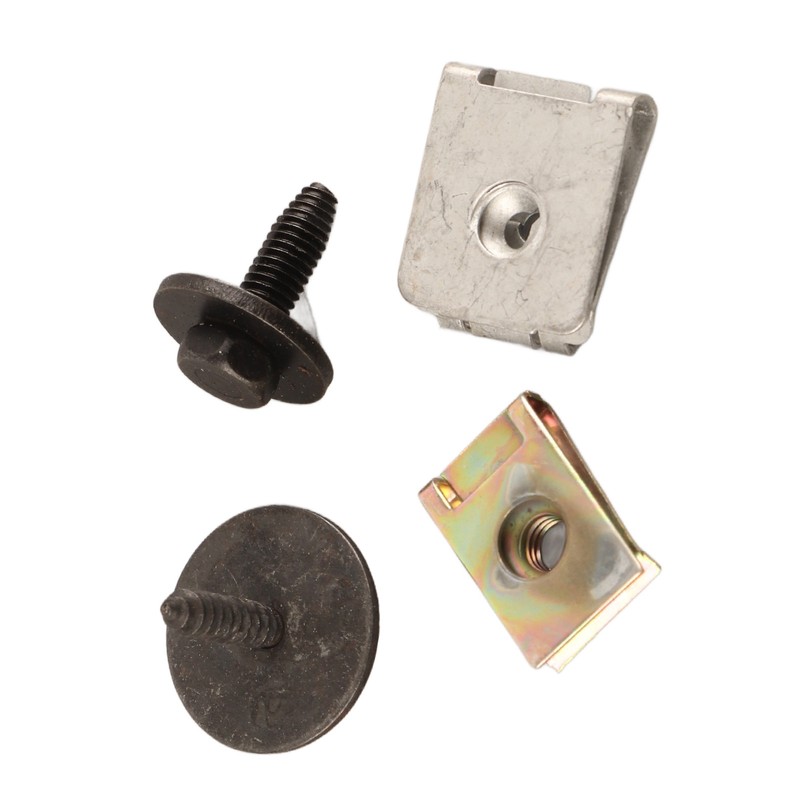 Engine Undertray Clips Screws Set Metal Replacement for E‑Class W211