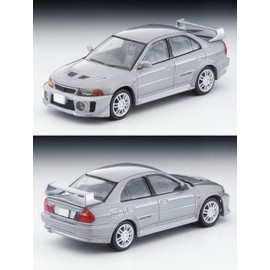 Tomica Limited Vintage Neo 1/64 LV-N187d Mitsubishi Lancer GSR Evolution V Silver Finished Product 320258