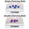 YBEKI Chainring Bolts for Road MTB Bicycle Single Chainring and