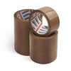 Merrimen Strong Heavy Duty Brown Packaging Tape - 6 Rolls
