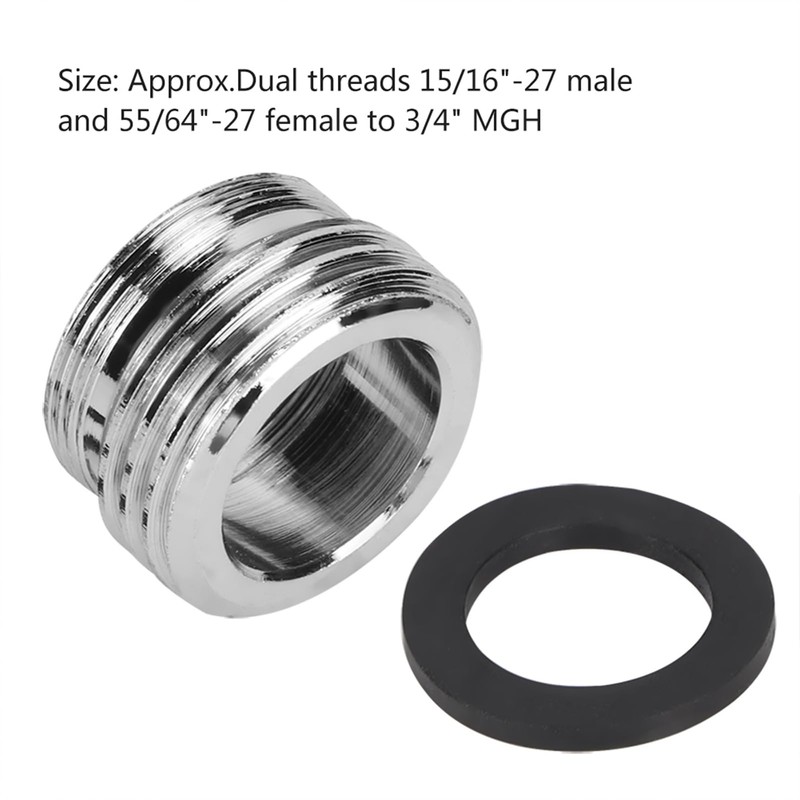 Faucet Diverter Valve, Threaded Sink Faucet to Hose Adapter Quick