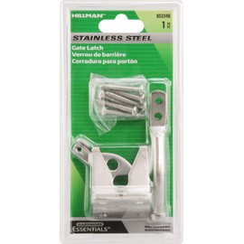 Hillman Hardware Essentials 853340 Universal Gate Latch Stainless Steel, 1 Piece