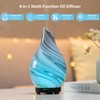 Essential Oil Diffuser 120ml Ultrasonic Aromatherapy Diffuser with Handmade Glass