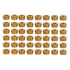 SHMTOOL 48PCS Gold Engine Bolt Cap Cover Kit Aluminum for