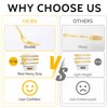 N9R 160pcs Gold Plastic Silverware - Gold Plastic Utensils Set