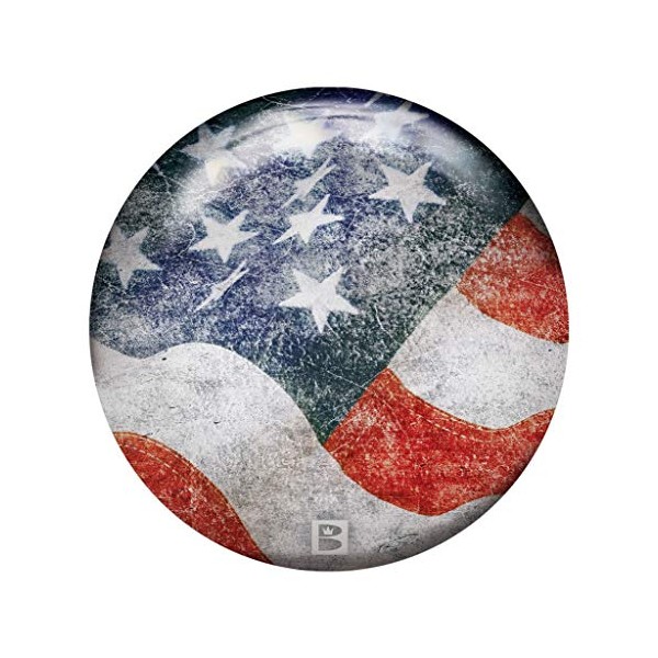 Brunswick Stars and Stripes Viz-A-Ball Bowling Ball 10lbs