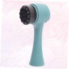 WOONEKY Double-sided Facial Brush for Deep Cleansing Manual Facial Cleaning