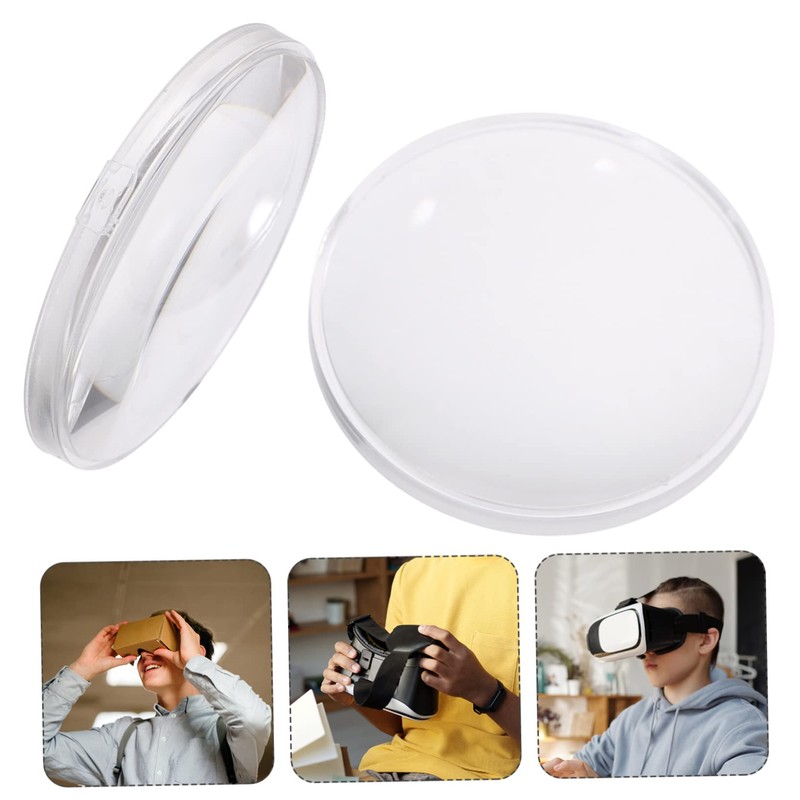 Levemolo 10pcs Biconvex Light Blocking Vr Lenses Light for Vr
