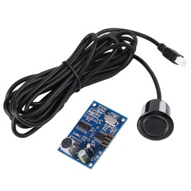 Fdit 5V Waterproof Ultrasonic Module, Wave Distance Measuring Board Ranging Module Transducer Sensor with Water-resistant Sensor