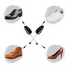 OHEETU 2 Pairs Black Plastic Adjustable Shoe Trees With Tension