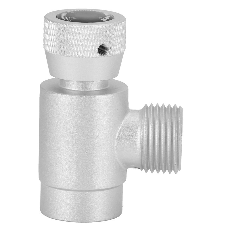 CO2 W21.8‑14 Thread Refill Adapter Connector Integrated Aluminum Soda Maker
