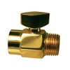 Westbrass 1/2" Shower Arm Volume Control Trickle Valve, Polished Brass,