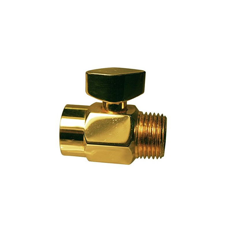 Westbrass 1/2" Shower Arm Volume Control Trickle Valve, Polished Brass,