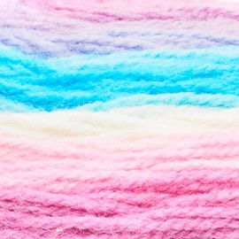 Lion Brand Yarn Mandala Yarn, Multicolor Yarn for Crocheting and Knitting, Craft Yarn, 3-Pack, Liger