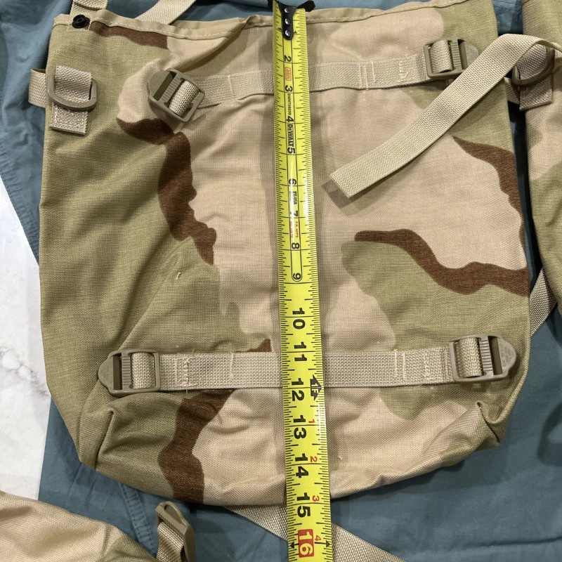 US Military Issue Desert Camouflage Gear Stuff Sack Bag.