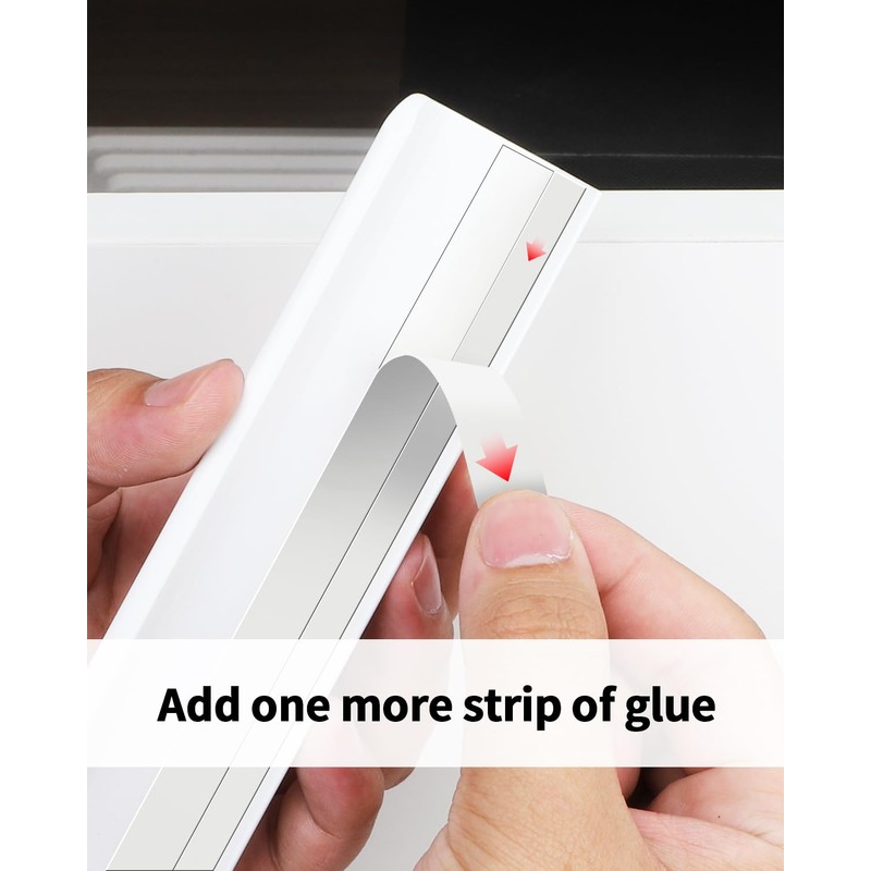BaiNong 5 Pack 3 inch self Adhesive Cabinet pulls Adhesive