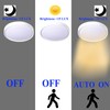 Etrogo LED Ceiling Light with Radar Motion Sensor and Twilight