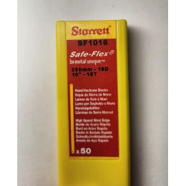 Starrett 50 Starrett Greenstripe Hacksaw Blades 10”X 18T SF1018 Sealed Packs Of 50 Blades