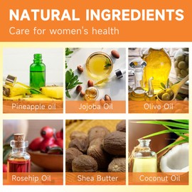 3 PCS Yoni Soap Bar, Organic Yoni Bar Soap Yoni Wash Feminine Wash for Women Ph Balance, Natural Deodorant Vaginal Body Bath Soap Body Wash Pineapple Handmade feminine soap