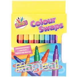Artbox colour swap magic pens - assorted colours felt tips