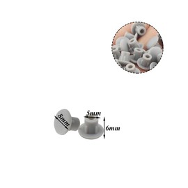 Niaciswe 5 mm Blanking Caps for Drill Holes – Pack of 800 White Hole Plugs for Push-in – Furniture Cover Caps Hole Caps Cover Plugs