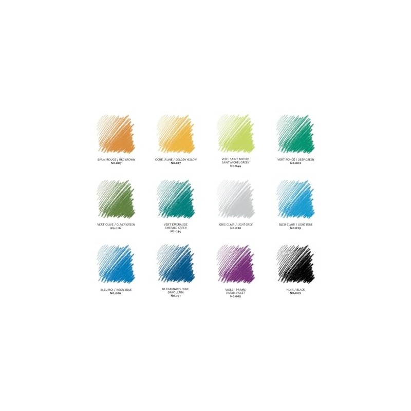 Conté à Paris - Juego de 24 lápices de colores