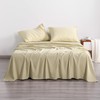 NTBAY 3 Pieces 100% Microfiber Twin Bed Sheet Set, 1800