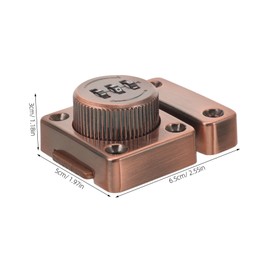 Operitacx 1 Satz Passwort Schublade Schlüssel Kombinationsschloss Digitales Schloss Sperren Schloss-kit Für Aktenschränke Schrankschlösser Für Erwachsene Schloss Für Schrank Rostfreier Stahl