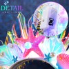 Evlry LED Crown Headband Luminous Shell Headpiece Glitter Starfish Beads