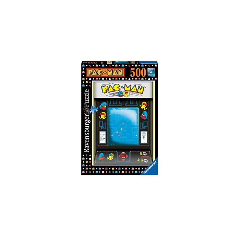 Ravensburger 4005556169313 500 Pieces Jeu d'Arcade Pac Puzzle for Adults,
