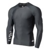 LAFROI Men's Long-Sleeved UPF 50+ Compression Shirt, Rash Guard, CLYYB