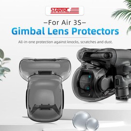 DJI Air 3S 카메라 렌즈 보호 캡용 STARTRC 짐벌 보호대 충돌 방지 가드 드론 STARTRC Gimbal Protective Guard for DJI Air 3S Camera Lens Protection Cap Drone