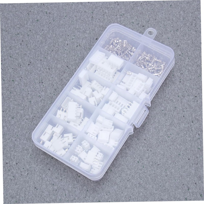 Gatuida 150 PCS Jst Connector Kit Pin Housing Set with