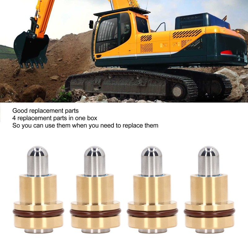 4Pcs Excavator Joystick Handle Burr Free Exquisite Professional Joystick Pusher