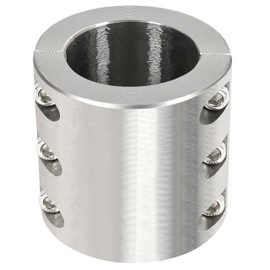 KUAFU Split Collar Tube Clamp Compatible with 1-5/8” OD Tube Steel Weldable Bolt on Roll Bar Clamps Cage Mounts -1 Pcs