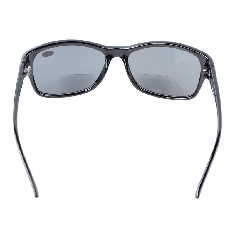 Eyekepper Bifocal Sun Reader, Fashionable Sunglasses with Bifocel Lenses, Black