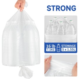 KeenEcho Diaper Pail Refill Bags - Recycled Ocean Plastic, Leak-Proof Design for Mini/Classic/Plus Diaper Pails (4-Pack) | Fresh Scent & Odor Control for Baby Parents