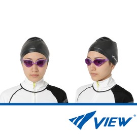 View BladeORCA V230SAC VO Swimming Goggles, Racing with Cushion, 10 Years Old and Adult, Fina Approved Model, Equipped with Anti-Fog Function SWIPE