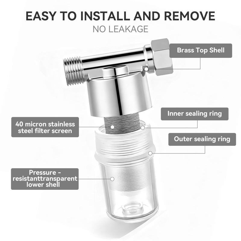 Washing machine water filter, capable of filtering out impurities of