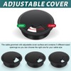 Yeepeo Pack of 10 Cable Grommet Desk, 60 mm Cable