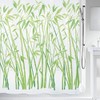 Spirella Anti-Mould Shower Curtain - Anti-Bacterial, Washable, Waterproof, with 12