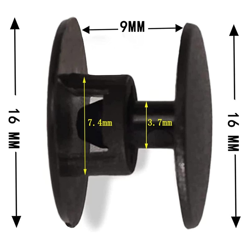 6 Sets Replacement Rivets Button Strap Compatible for Clog Shoe