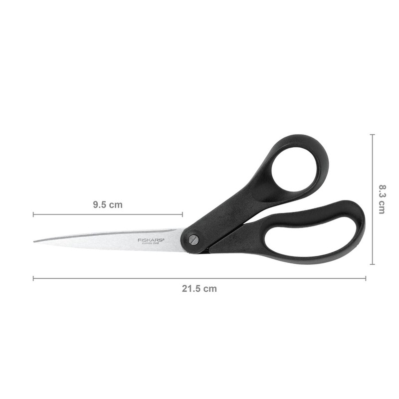 Fiskars Utility Scissors, Standard, 1.2 x 8.5 x 21.5 cm,