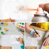 BATHRINS 96 Pcs Stencils Set for Painting Reusable Stencil Crafts