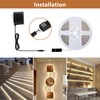 Wefomey White LED Strip Lights, 100ft Dimmable Bright 24V Led