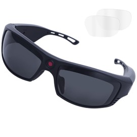 REEDTOCK HD1080P Smart Glasses with Wireless Bluetooth Music Speaker,Open Ear,AI Translation Glasses Support 110+ Languages,Sports Smart Sunglasses(Include 32Gb Card)